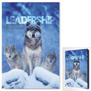 Successories Leadership Wolves Infinity Edge Wall Decor  