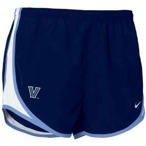  Nike Villanova Wildcats Navy Blue Ladies Tempo Shorts 