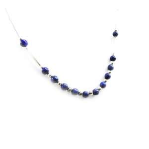  Necklace silver Mineralia lapis lazuli lazuli. Jewelry