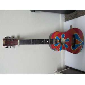  First Act Discovery Guitar Flowers Pattern Everything 