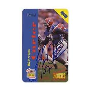   Card $2. Auto Phonex Signature Rookies Kevin Carter (Card #2 of 40