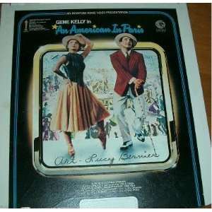  AN AMERICAN IN PARIS CED TYPE LASER DISC 