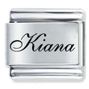   Edwardian Script Font Name Kiana Italian Charms Pugster Jewelry