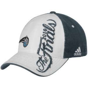   Conference Champions Gray White Official Locker Room Flex Fit Hat