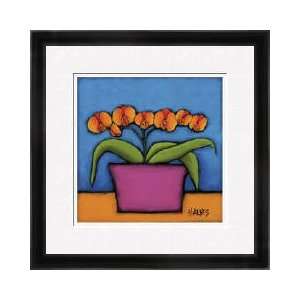  Orquidia Laranja Framed Giclee Print