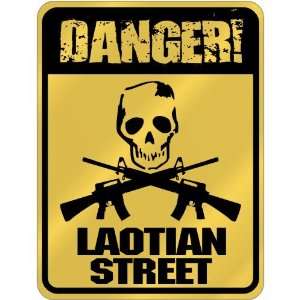  New  Danger  Laotian Street  Laos Parking Sign Country 