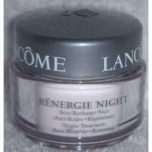  Lancome Renergie Night Anti Wrinkle Restoring Cream Jar 