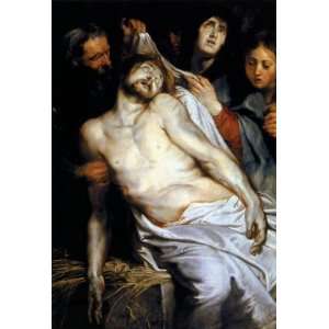  Oil Painting Lamentation (Christ on the Straw) Peter 