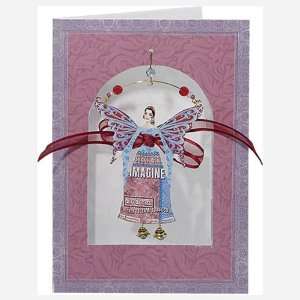  Lainis Ladies Greeting Card W / Ornament   IMAGINE 