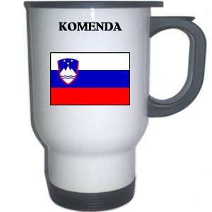  Slovenia   KOMENDA White Stainless Steel Mug Everything 