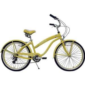  Greenline Bicycles Kruiser 7 A(L) yellow Ladies 26 