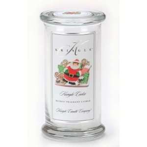 Kringle Candle Company Large Classic Apothecary Jar   Kringle Cookie 