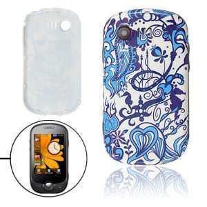  Gino Floral Plastic Battery Back Cover for Samsung C3510 Electronics