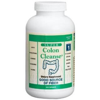   Colon Cleanse, Dietary Supplement, Good Source of Fiber, 240 capsules