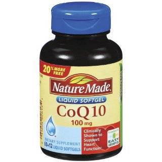 Nature Made CoQ10 100mg, 72 Softgels
