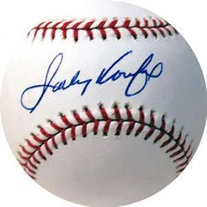  Sandy Koufax Autographed Baseball