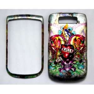  Blackberry Torch9800 Tatoo Snake&beau ty White Phone Case/cover 