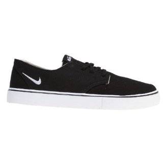 Nike 6.0 Braata LR Canvas Skate Shoes Black / Gum Med Brown / White 