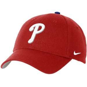  Nike Philadelphia Phillies Red Wool Classic III Hat 