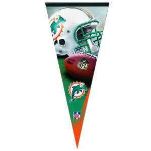  NFL Miami Dolphins Premium Pennant (17x40 Inch) Sports 