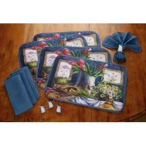    Country Still Life Linen Set By Collections Etc