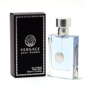  Versace Pour Homme Edt Spray(New) 1.7 Oz Beauty