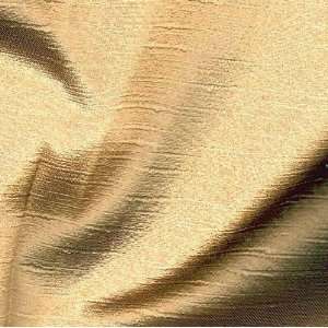  45 Wide Embossed Shantung Antique Gold Fabric By The 