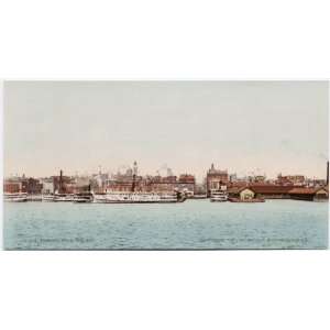  Reprint Toronto from the Bay 1901