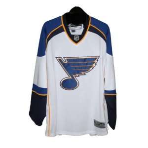St. Louis Blues Current Replica Jersey White Unsigned   NHL Replica 