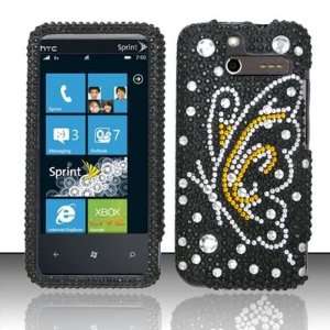   diamond butterfly phone case for the HTC Arrive T7575 