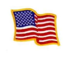  Wavy US Flag Patch