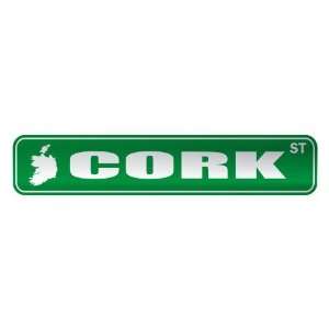   CORK ST  STREET SIGN CITY IRELAND