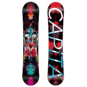 Capita Outdoor Living Snowboard  158cm Red Base  Sports 