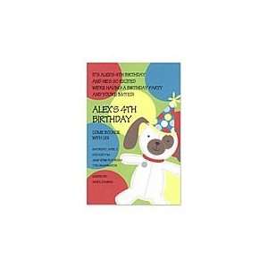   Puppy Invitation Birthday Party Invitations