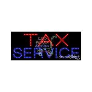  Tax Service LED Sign