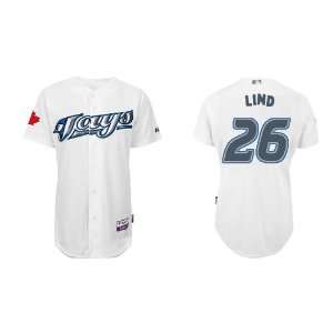   Adam Lind White Cool Base MLB Jersey Drop Shipping