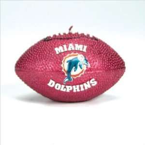  Miami Dolphins 5 Wax NFL Football Candle   NFL Football 