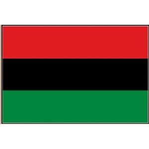   Black Power Flag Stickers. Sticks to Almost Anything 