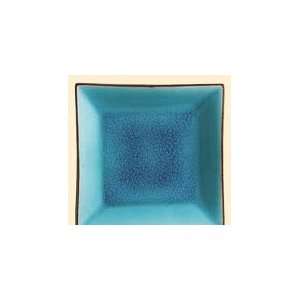  Japanese Style 5 Square Plate Lake Water Blue Kitchen 