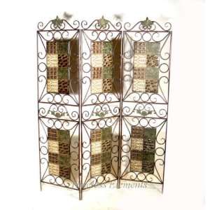  Wrought Iron Room Divider, Screen