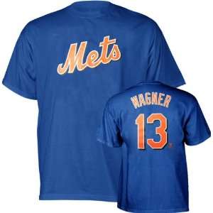  Billy Wagner Blue Majestic Name and Number New York Mets T 