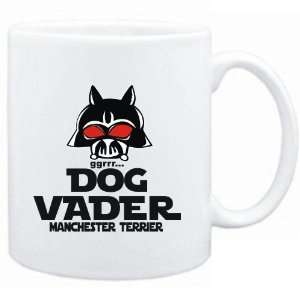   Mug White  DOG VADER  Manchester Terrier  Dogs
