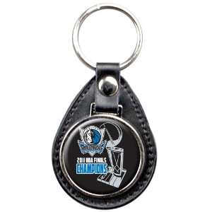  Dallas Mavericks 2011 NBA Champions Leather Fob Keychain 
