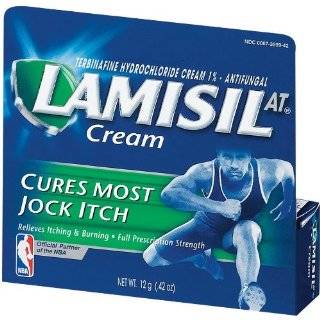 Lamisil AT Antifungal Cream for Jock Itch, .42 Ounce Packages (Pack of 