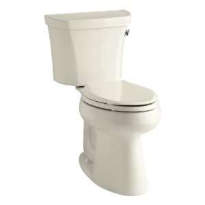   gpf Toilet, 10 inch Rough In, Right Hand Trip Lever, Insuliner, Almond
