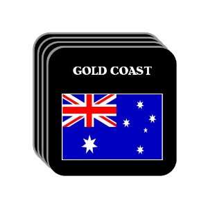  Australia   GOLD COAST Set of 4 Mini Mousepad Coasters 