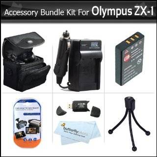 Accessories Bundle kit For Olympus XZ 1 SZ 10 SZ 20 SZ 30MR SP 800UZ 