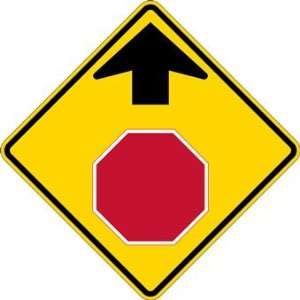  STOP Ahead Symbol Warning Signs   30x30