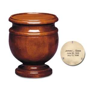  Jefferson Mahogany Wood Urn