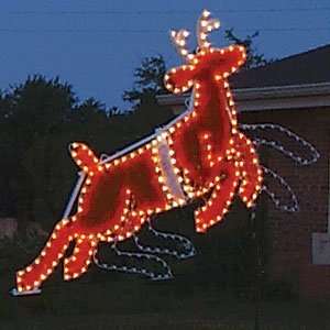  Holiday Lighting Specialists Animated Lead Reindeer C7 
